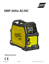 ESAB EMP 205ic AC/DC Kullanım kılavuzu