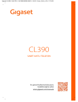 Gigaset CL390 Kullanici rehberi