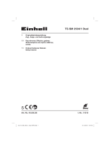 Einhell Classic TC-SM 2534/1 Dual Kullanım kılavuzu