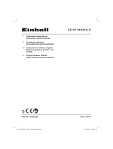 EINHELL CE-CP 18/180 Li E-Solo Kullanım kılavuzu
