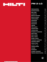 Hilti PM 2-LG Kullanma talimatları