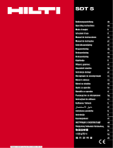 Hilti SDT5 Kullanma talimatları