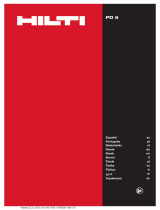 Hilti PD 5 Kullanma talimatları