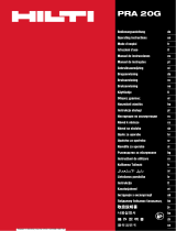 Hilti PRA 20G Kullanma talimatları