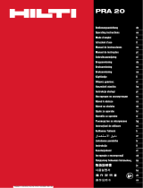 Hilti PRA 20 Kullanma talimatları