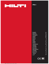 Hilti PD-I Kullanma talimatları