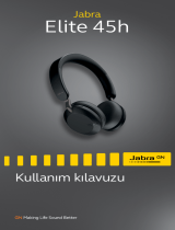 Jabra Elite 45h - Navy Kullanım kılavuzu