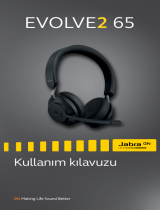 Jabra Evolve2 65 - USB-C UC Stereo - Black Kullanım kılavuzu