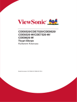 ViewSonic CDE7520-W Kullanici rehberi