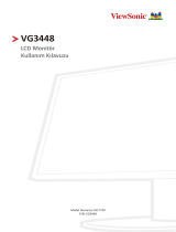 ViewSonic VG3448-S Kullanici rehberi