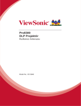 ViewSonic Pro8300 Kullanici rehberi