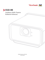 ViewSonic X10-4K Kullanici rehberi