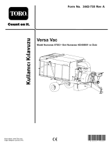 Toro Versa Vac Kullanım kılavuzu