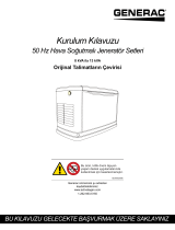 Generac 8 kVA G0071440 Kullanım kılavuzu