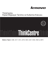 Lenovo ThinkCentre A63 Kullanma Kılavuzu