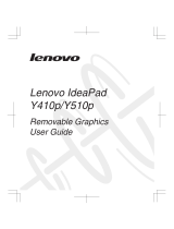 Lenovo IdeaPad Y410p Kullanım kılavuzu