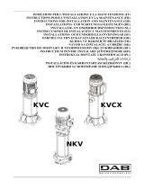 DAB KVCE 30-50-80-120 Kullanma talimatları