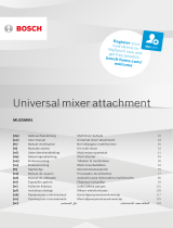 Bosch MUZS24MMW(00) Kullanma talimatları