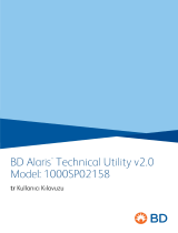 BD Alaris™ Technical Utility v2.0 Kullanma talimatları