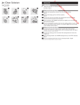 Philips HQ200/50 C&C CLEANING SOL El kitabı