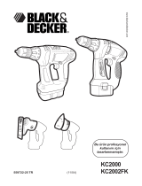 Black & Decker KC2000 Kullanım kılavuzu