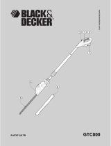 Black & Decker GTC800NM Kullanım kılavuzu