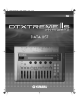 Yamaha DTXTREME IIs Veri Sayfası