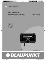 Blaupunkt OLED-DISPLAY BT/USB-INTERFACE El kitabı