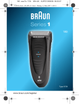 Braun 180, Series 1 Kullanım kılavuzu