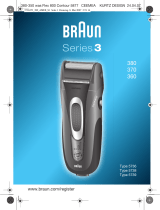 Braun 380, 370, 360, Series 3 Kullanım kılavuzu