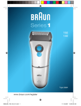 Braun Series 1 140 Kullanım kılavuzu