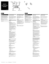 Sony SA-VE335 Kullanma talimatları