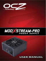 OCZ Technology 500W ModXStream Pro Power Supply Kullanım kılavuzu