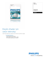 Philips CR1616/00B Veri Sayfası