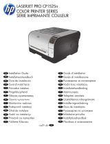 HP LaserJet Pro CP1525 Color Printer series Yükleme Rehberi