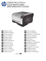 HP LaserJet Pro CP1525 Color Printer series El kitabı