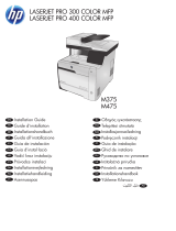 HP LaserJet Pro 400 color MFP M475 Yükleme Rehberi