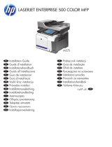 HP LaserJet Enterprise 500 color MFP M575 Yükleme Rehberi