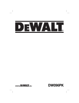 DeWalt DW096PK Kullanım kılavuzu