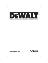 DeWalt DCR019 Kullanım kılavuzu