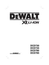 DeWalt DCD735 T 10 El kitabı