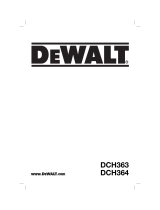 DeWalt DCH364 Kullanım kılavuzu