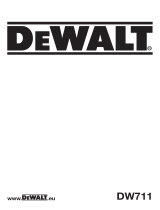 DeWalt DW711 T 5 El kitabı
