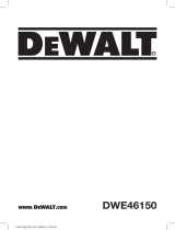 DeWalt DWE46150 Kullanım kılavuzu