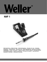 Weller HAP 1 Operating Instructions Manual