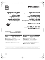Panasonic RPSDW48GE1K Kullanma talimatları