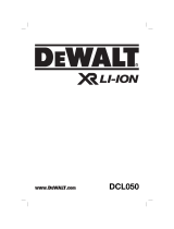 DeWalt DCL050 Kullanım kılavuzu