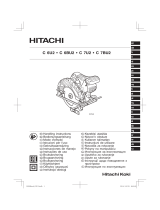 Hitachi c6bu2 Kullanım kılavuzu