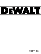 DeWalt DW516 T 3 El kitabı
