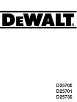DeWalt D25730K Kullanım kılavuzu
